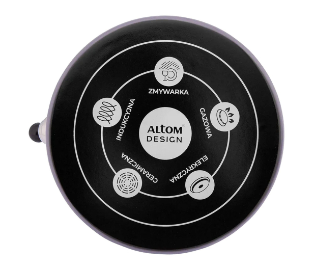 Altom Izydor czajnik emaliowany 2,5 l wrzosowy indukcja - 1611100 - zdjęcie 4